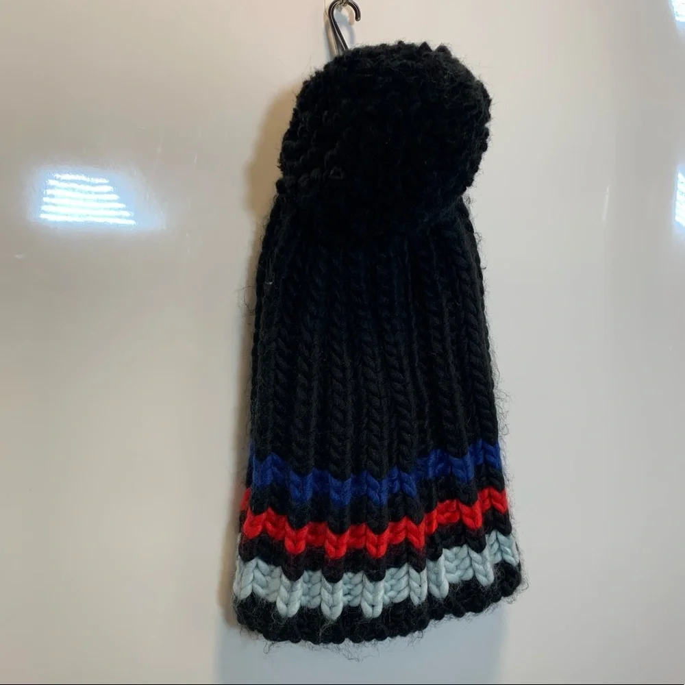 Express‎ Stripe Ribbed Beanie Toboggan